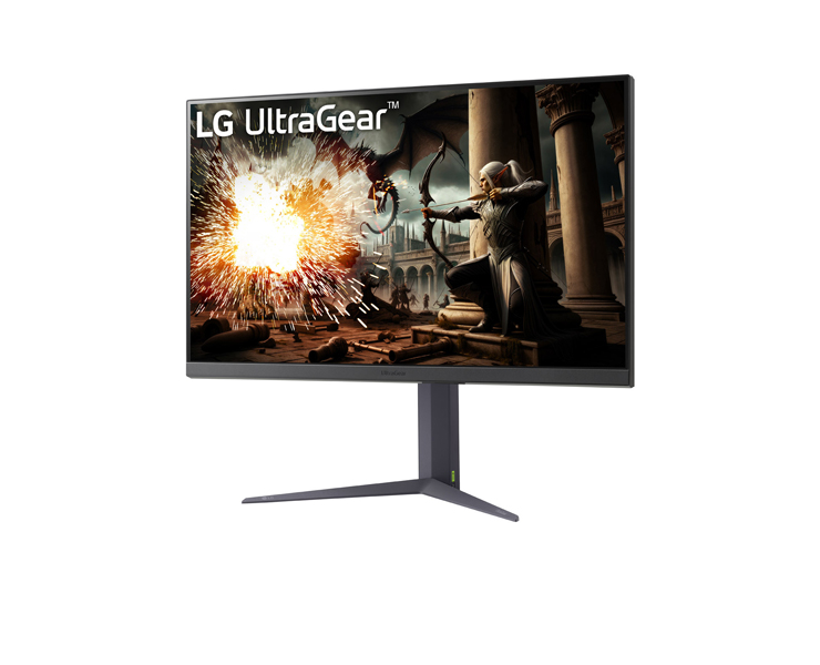 מ.מחשב גיימינג 32 LG 32GS75Q-B UltraGear QHD IPS 180Hz שחור