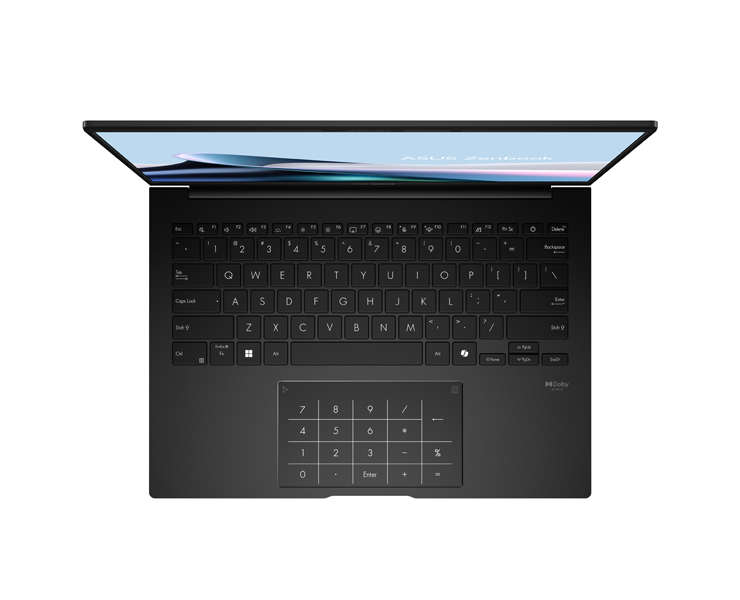 מחשב נייד 14 Asus Zenbook UM3406KA-QD090W OLED Ryzen AI 5 340 16GB+TB שחור