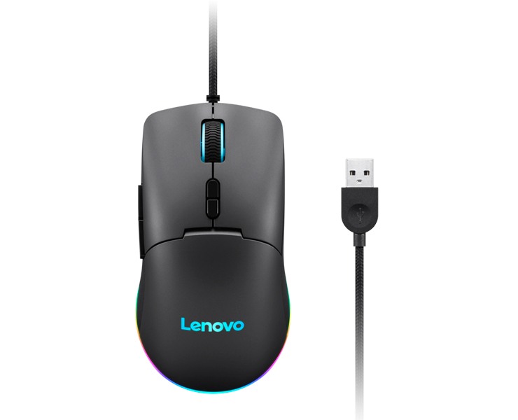 עכבר גיימינג חוטי Lenovo Legion M210 RGB GY51M74265 שחור