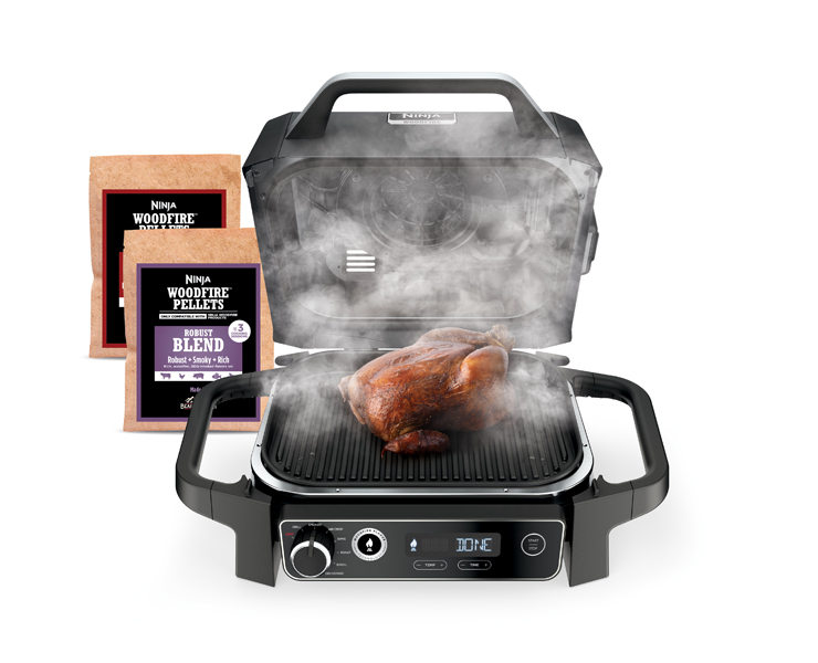 גריל חיצוני ומעשנה NINJA WOODFIRE OG703