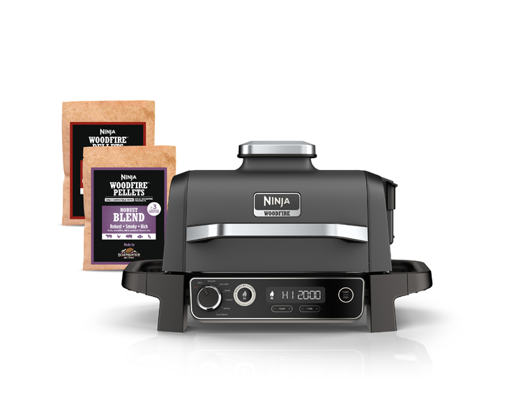 גריל חיצוני ומעשנה NINJA WOODFIRE OG703