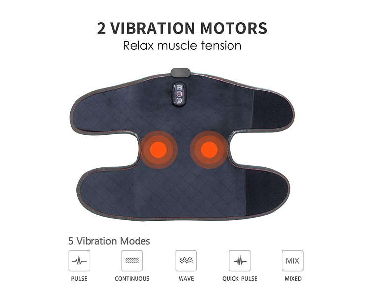 רצועת עיסוי לברך עם חימום MC-8706 Medics Care