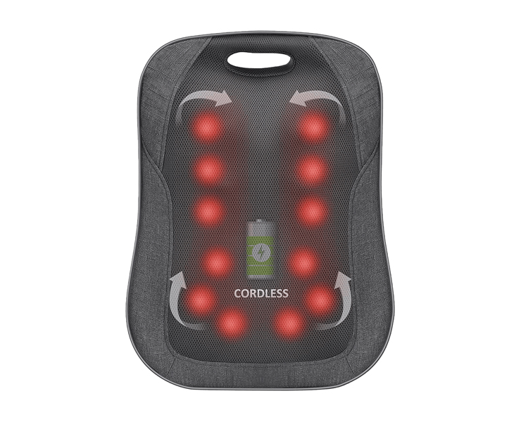 משענת עיסוי נטענת 12 ראשים MC-9102A Medics Care
