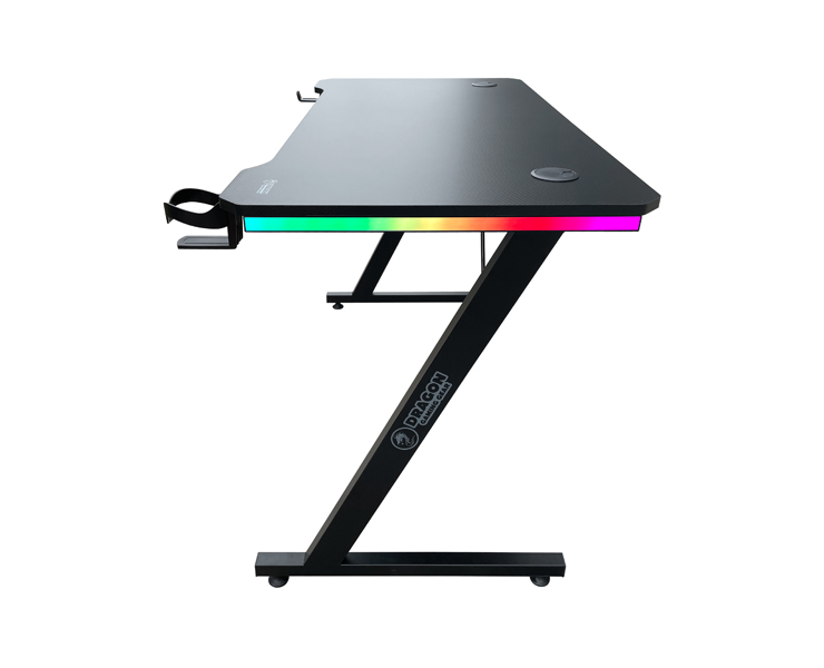 שולחן גיימינג עם תאורת RGB Dragon GPDRA-TZ
