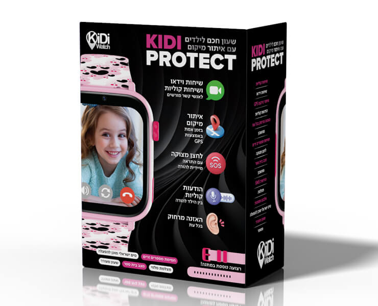 שעון חכם KIDI PROTECT 4G