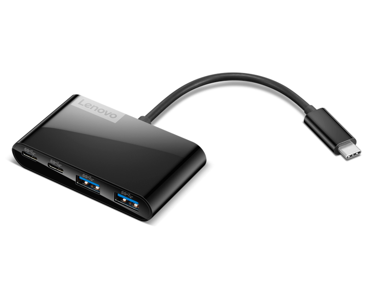 מפצל USB Type-C GX91L84354 ל-4 חיבורים Lenovo Select