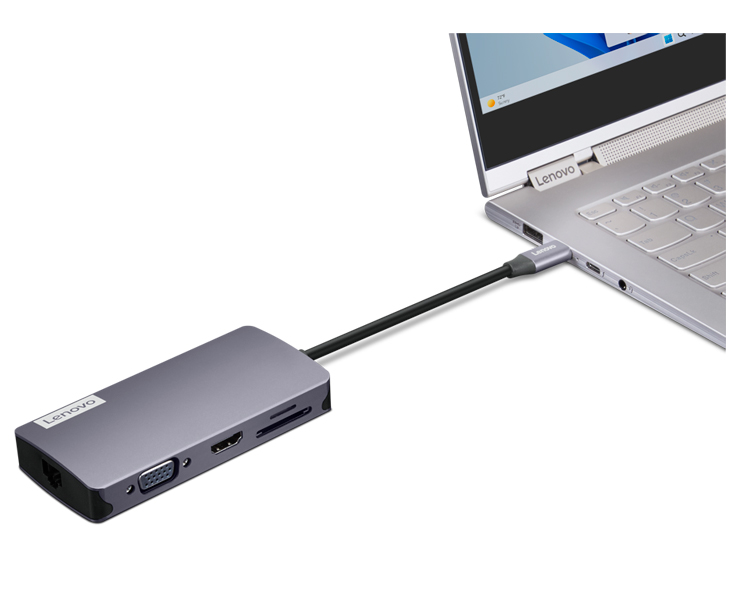 תחנת עגינת Lenovo 150 USB-C Travel Dock 100W GX91M73946