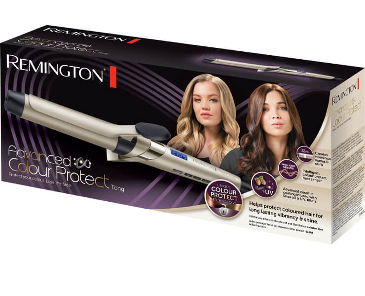 מסלסל שיער 32 מ"מ Remington Colour protect CI8605