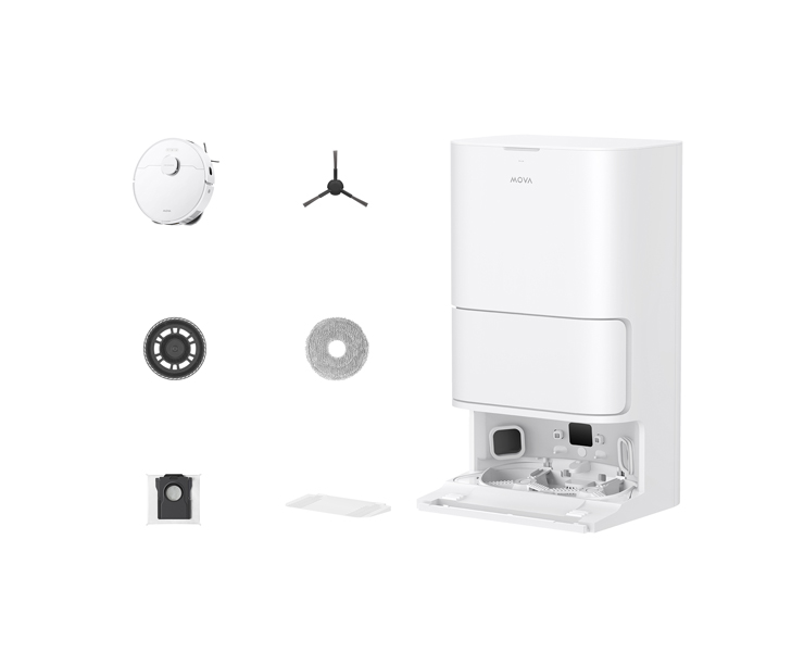 שואב אבק רובוטי MOVA דגם E30 Ultra לבן