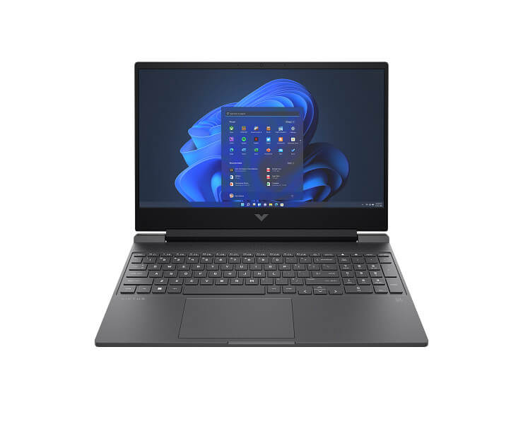 מחשב נייד גיימינג 15.6 HP Victus 15-fa2004nj core i7-1620H 16gb+1tb RTX 4050