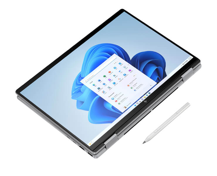 מחשב נייד מסך מגע 14 HP ENVY x360 OLED 14-FC0001NJ Ultra 7-155U 32gb+1tb
