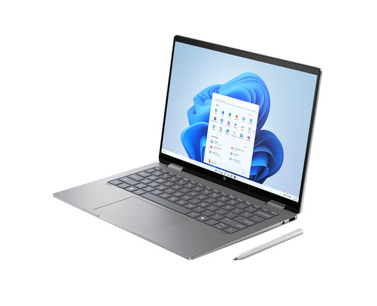 מחשב נייד מסך מגע 14 HP ENVY x360 OLED 14-FC0001NJ Ultra 7-155U 32gb+1tb