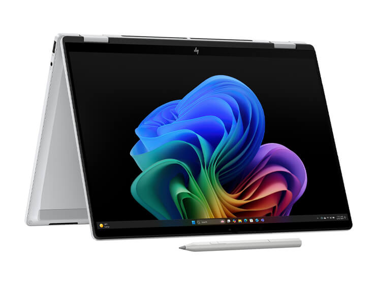 מחשב נייד מסך מגע 14 HP OmniBook X AI 14-fm0002nj Ultra 5-226V 16gb+512gb