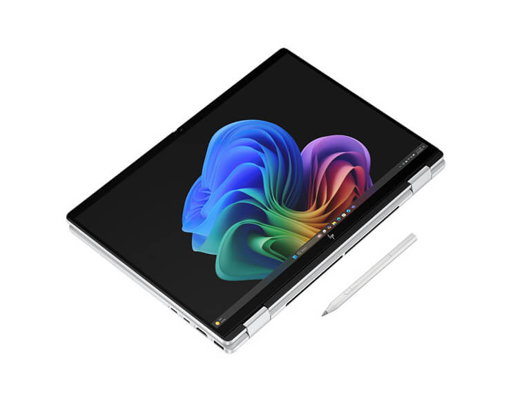 מחשב נייד מסך מגע 14 HP OmniBook X AI 14-fm0002nj Ultra 5-226V 16gb+512gb