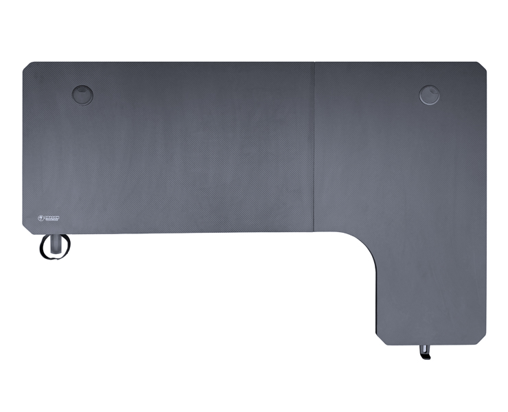 שולחן גיימינג בצורת ר פינה ימנית עם תאורת RGB Dragon GPDRA-TL