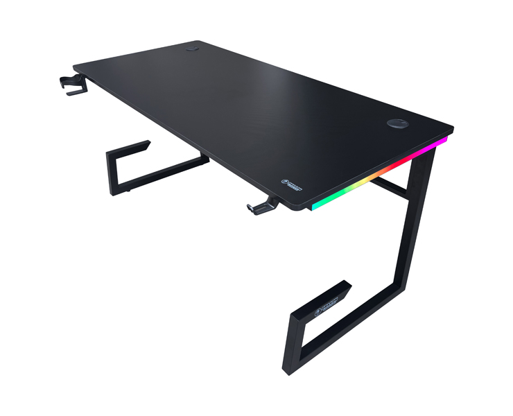 שולחן גיימינג עם תאורת RGB Dragon GPDRA-TGIGA-B