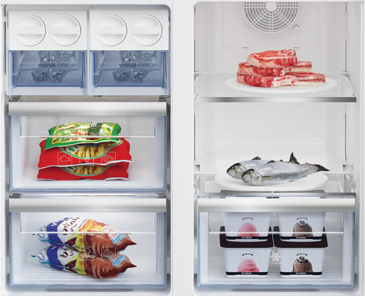 מקרר 4 דלתות BEKO GN1406222G