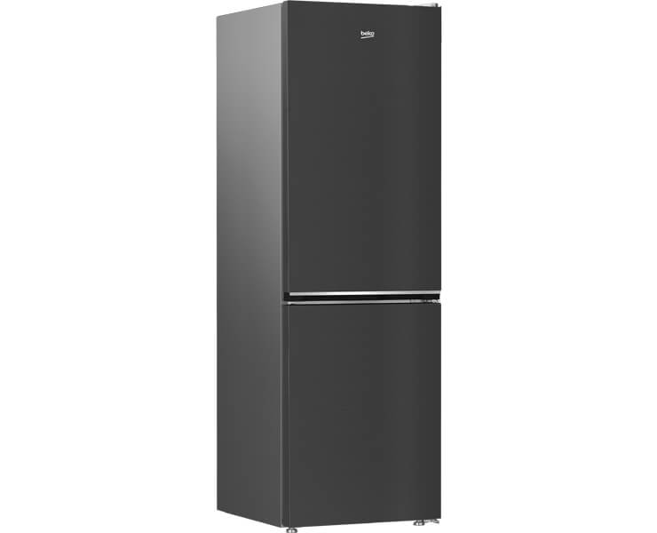מקרר BEKO מקפיא תחתון נירוסטה מושחרת RCNE365XBR
