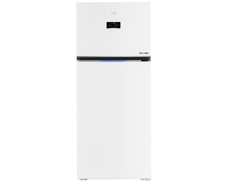 מקרר BEKO מקפיא עליון לבן DN156822W
