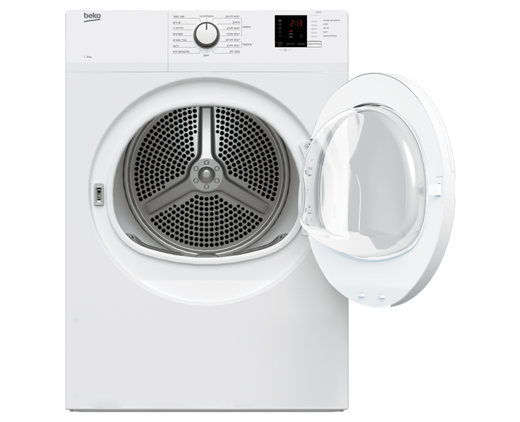 מייבש כביסה 8 ק"ג BEKO דגם DV8121