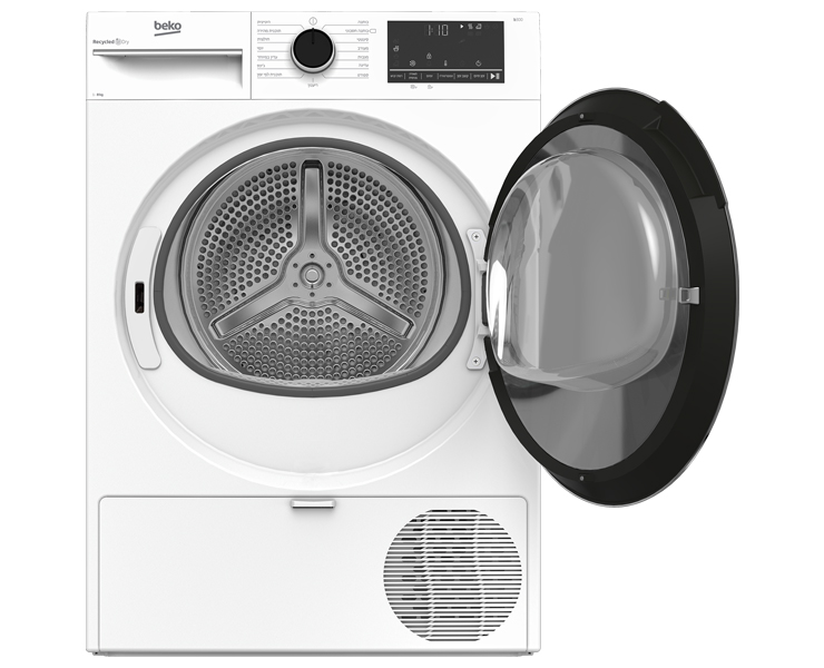 מייבש כביסה 8 ק"ג BEKO קונדנסור B3T68110
