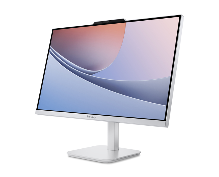 מחשב 23.8 Lenovo AIO A100 Core i3-N305 8gb+512gb כסוף