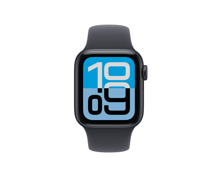 Apple Watch SE 3  GPS  40mm Midnight Aluminium Case with Midnight Sport Band - S/M
