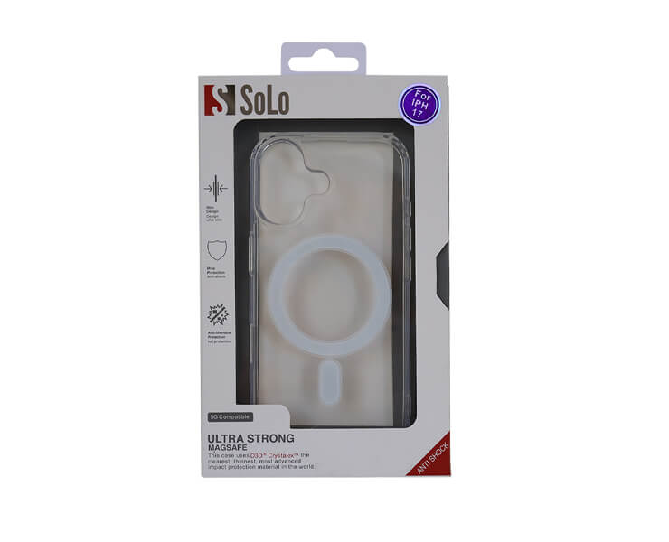 כיסוי שקוף Magsafe לסלולר IPHONE 17