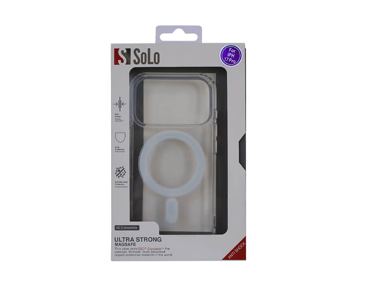 כיסוי שקוף Magsafe לסלולר IPHONE PRO 17