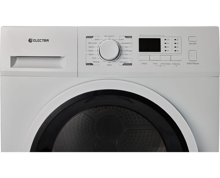 מייבש כביסה 8 ק'ג Electra HEAT PUMP EL895 