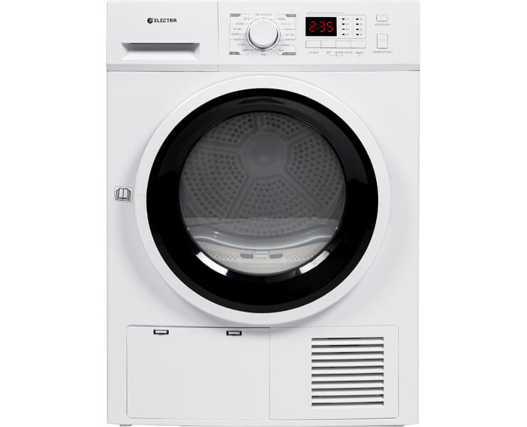 מייבש כביסה+מעבה 8 ק''ג Electra דלת שקופה EL865