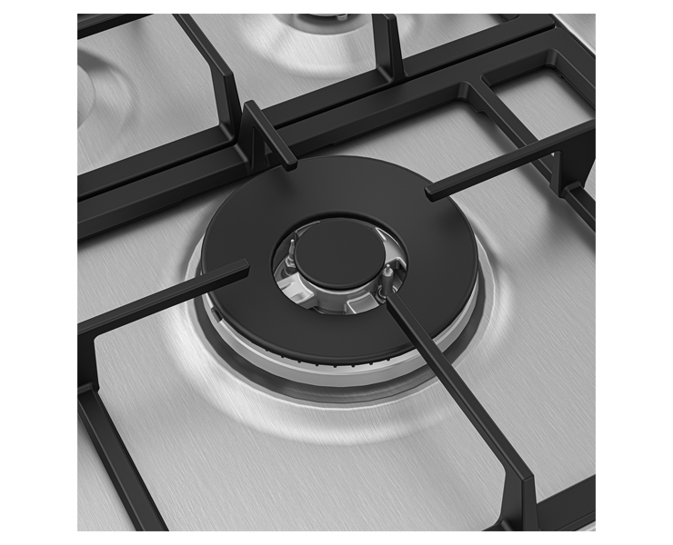 כיריים גז 5 להבות BEKO HIAL752205SX