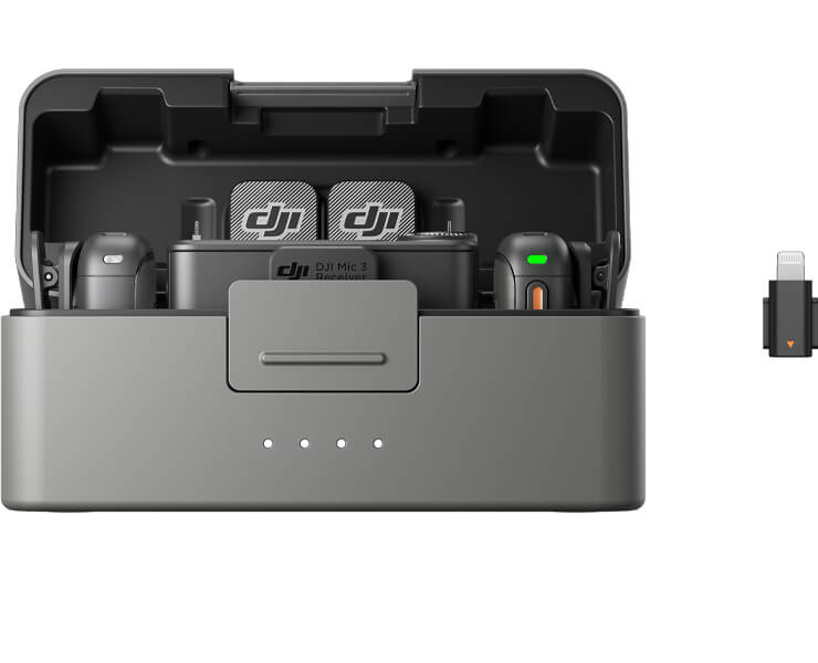 מיקרופון אלחוטי DJI MIC 3 זוגי