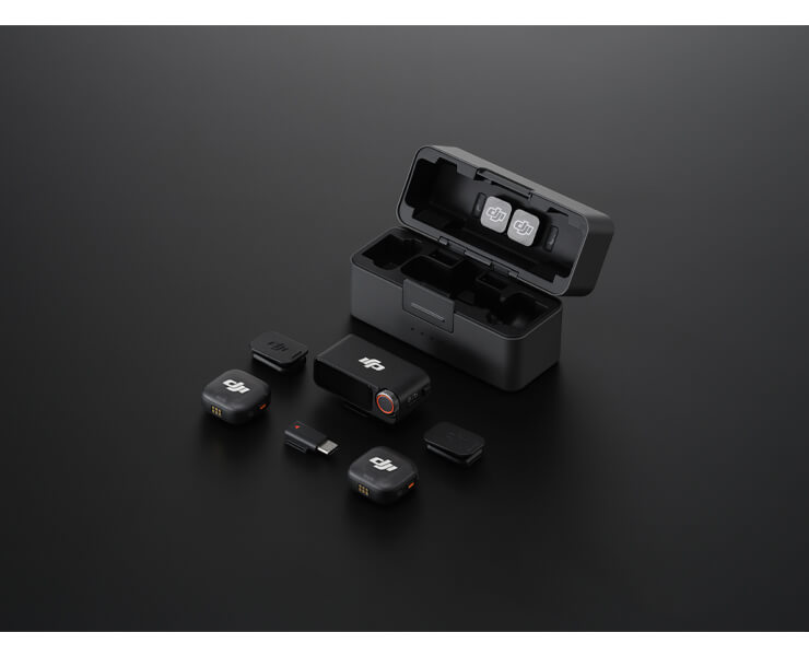 מיקרופון אלחוטי DJI MIC 3 זוגי