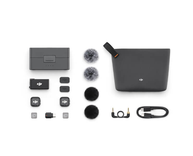 מיקרופון אלחוטי DJI MIC 3 זוגי