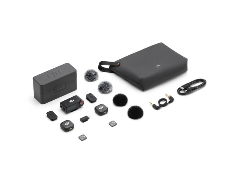 מיקרופון אלחוטי DJI MIC 3 זוגי