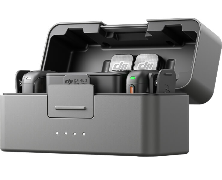 מיקרופון אלחוטי DJI MIC 3 זוגי