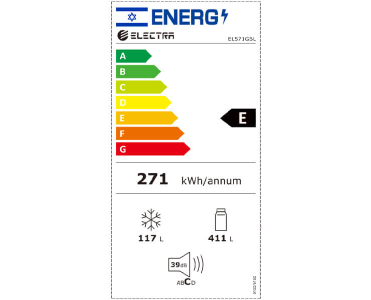 מקרר 4 דלתות Electra EL571GBL