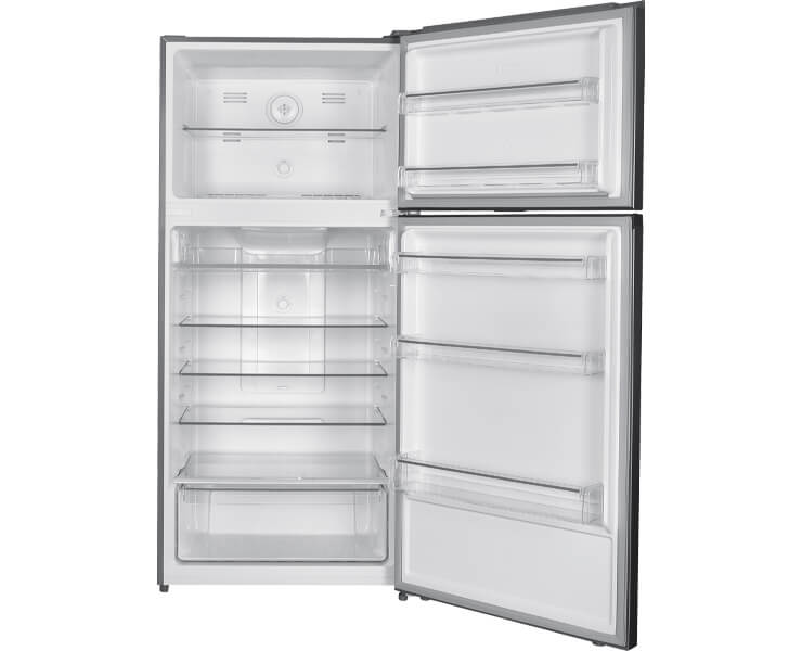 מקרר מקפיא עליון Electra זכוכית שחורה EL520GBL