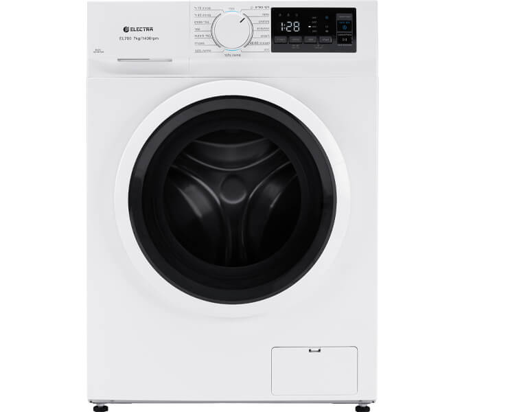 מכונת כביסה פתח קידמי 7 ק''ג Electra סידרה החדשה EL700