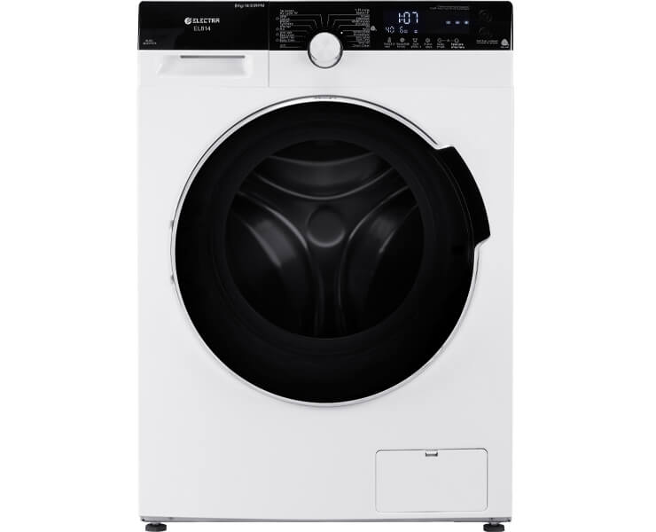 מכונת כביסה פתח קידמי 8 ק'ג Electra סדרה החדשה EL814