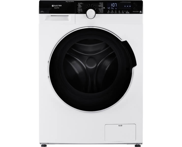 מכונת כביסה פתח קידמי 9 ק'ג Electra סדרה החדשה EL914