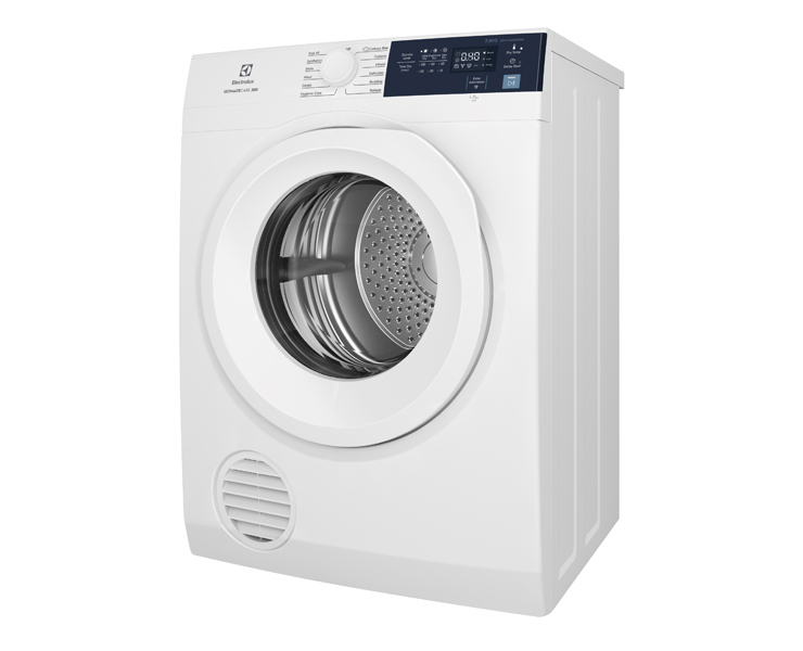 מייבש כביסה VENTED דלת שקופה תוף נירוסטה 7.5 ק"ג EDV754H3WBM electrolux